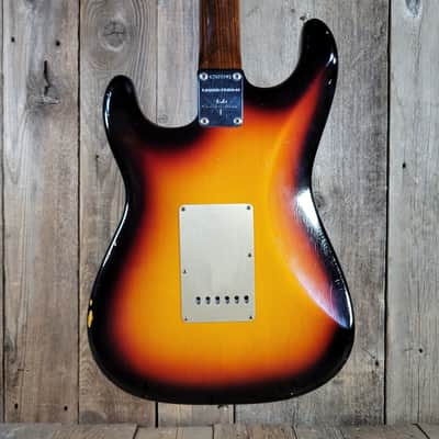 Fender Stratocaster 50's Limited Edition Journeyman Relic Closet Classic 2016 RW Neck - Sunburst image 3