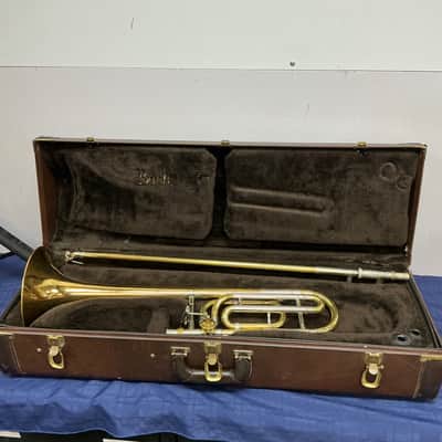 Vintage Bach Stradivarius 42G Trombone  w/ F-Attachment Early 1990s - Brass Lacquer image 1