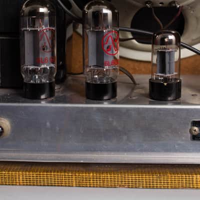 Silvertone Model 1336 Tube Amplifier, made by Danelectro (1956), ser. #185-809. image 18