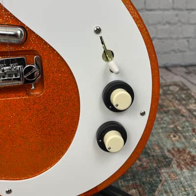 Danelectro '59M NOS+ Orange Metal Flake - "One Off" Prototype image 2
