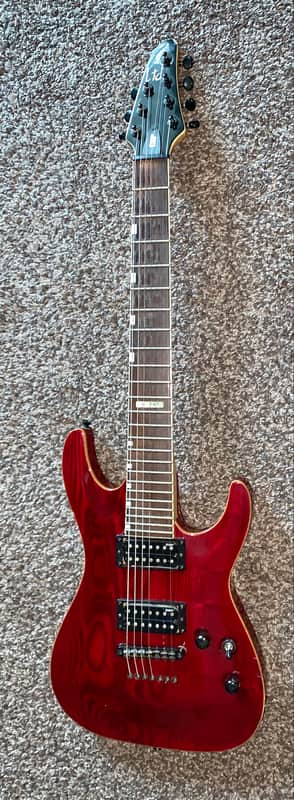 ESP LTD H 207 7 seven string electric guitar 1999 image 1
