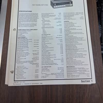 KLH Fifty-Five 1972 - Wood grain image 11
