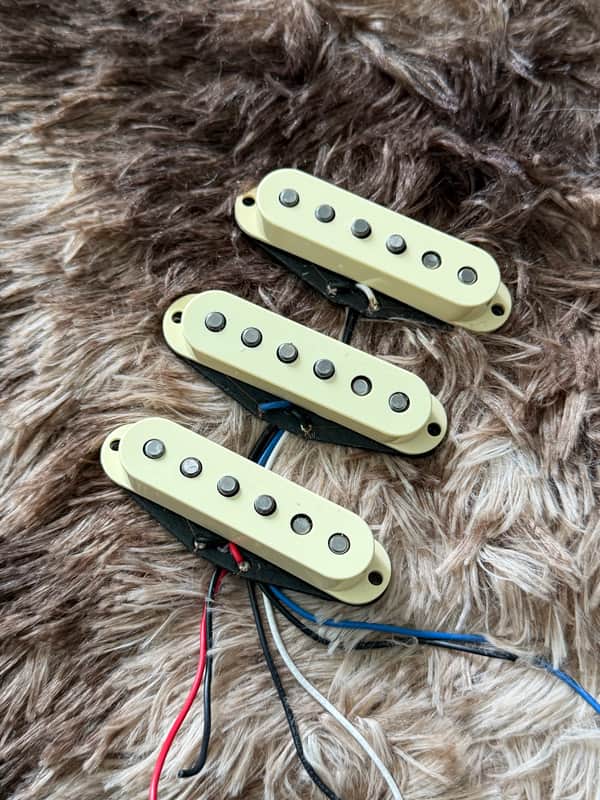 2000s Fender American Stratocaster Standard Pickups Set image 1