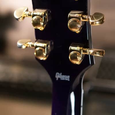 Gibson Custom Shop Les Paul Custom 5A Quilt Top Electric Guitar - Ocean Blue with Hardshell Case image 6