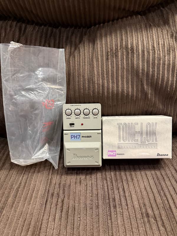 Ibanez PH7 Phaser Tone Lok Series Pedal w/Box & Manual image 1