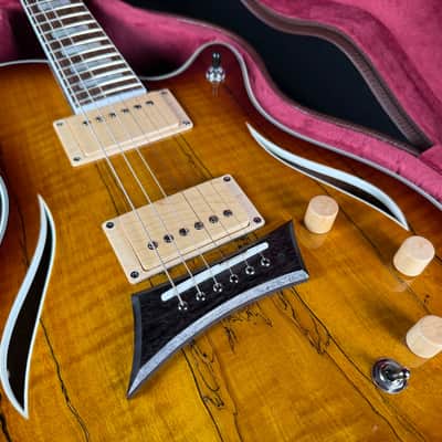 Michael Kelly Hybrid Special w/HSC - Spalted Flame Maple Top image 3