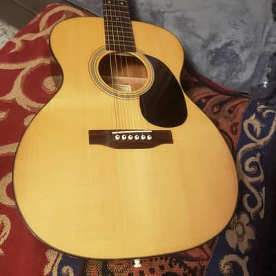 Recording King RO-318 [OM] | All solid tone woods | Mahogany sides and back and Adirondack Spruce top | Serial No. A21020351 image 3