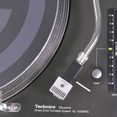 Technics SL-1200MK5 Black Direct Drive DJ Turntable in Good Condition image 14