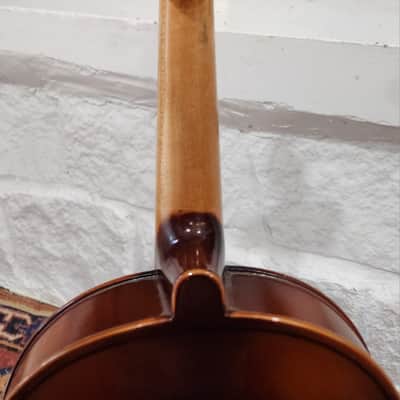 Kiso Suzuki No.101 Stradivarius Copy 3/4 Violin Nagoya Japan 1975 image 6