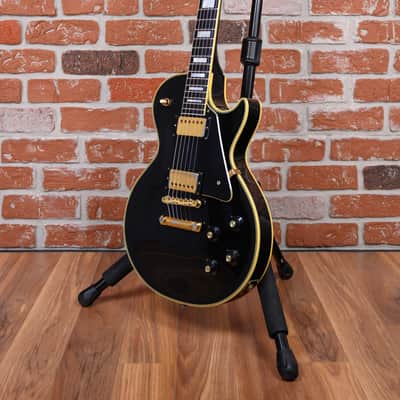 Gibson Les Paul Custom Ebony 1970 w/OHSC (Refin/Refret) image 5