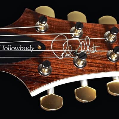 2013 Paul Reed Smith PRS Hollowbody II Artist Package w Piezo Brazilian Livingston Lemondrop image 11