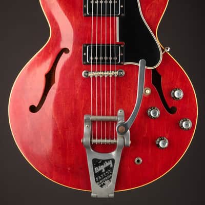 1966 Gibson ES-335TDC Cherry w/ Bigsby image 1