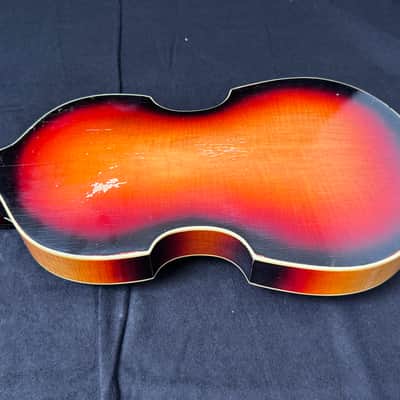 Hüttl bass 1960s - shortscale image 8