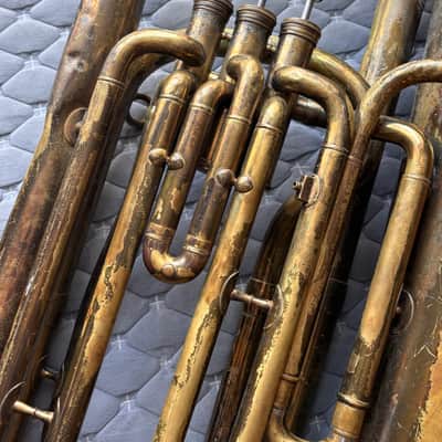 Besson Stratford 3-Valve BBb Tuba – Made in England – Serial #288268 image 4