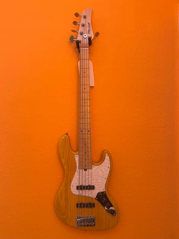 Mike Lull M5V 5 String Jazz Bass - Natural image 1