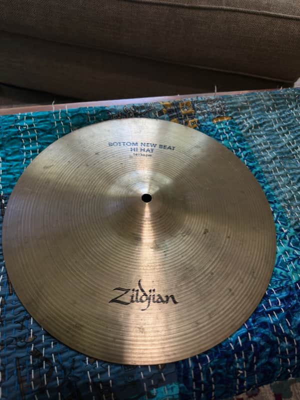 Zildjian 14" A Series New Beat Hi-Hat Cymbal (Bottom) 1982 - 2012 - Traditional image 1