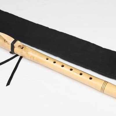 Chris Ti Coom "Am" Native American Inspired Flute w/ Bag, USA, Excellent! #31480 image 1