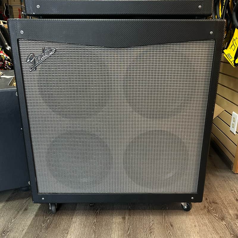 Fender Mustang V 412 V.2 200-Watt 4x12" Guitar Speaker Cabinet 2013 - 2016 - Black image 1
