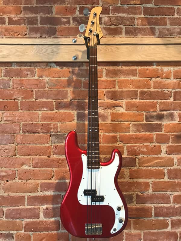 Fernandes Precision Bass Japan Red | Reverb