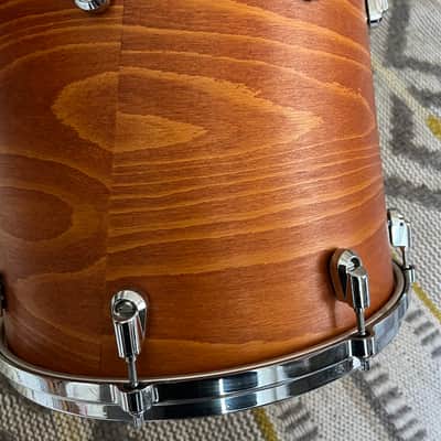 Yamaha Beech Custom Absolute Nouveau 14" hanging tom 2010s - Vintage Natural image 3
