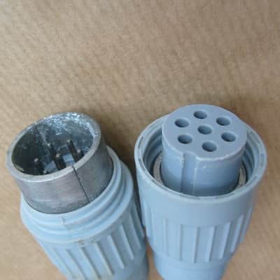 Neumann Gefell RFT 7 Polig Microphone connecting plug image 3