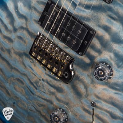 PRS Custom 24 Artist Top - Faded Indigo Blue Burst #425471 image 14