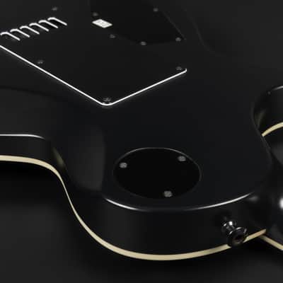 2019 ESP E-II Eclipse ET - Black Satin | Japan Singlecut Evertune Bridge Set Thru Seymour Duncan Sentient Pegasus Pickups 3.69kg | OHSC image 16