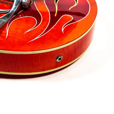 Yamaha Super Custom Hollow-body Owned by Brian Setzer image 10