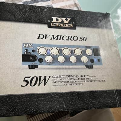 DV Mark DV Micro 50 2-Channel 50-Watt Guitar Amp Head 2017 image 1
