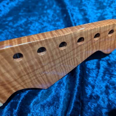 Flame Maple Stratocaster Neck image 3