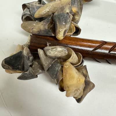 Hoof Rattles on Handles, 2-Piece, Native American Inspired, 10" Handles-NEW image 6