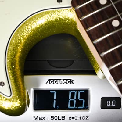 Fender Custom Shop Dick Dale Stratocaster NOS- Chartreuse Sparkle 2024 (CZ577562) image 8