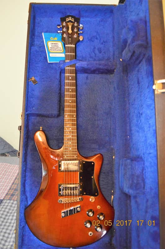 Guild S-300 Vintage 1978 Walnut with original case | Reverb