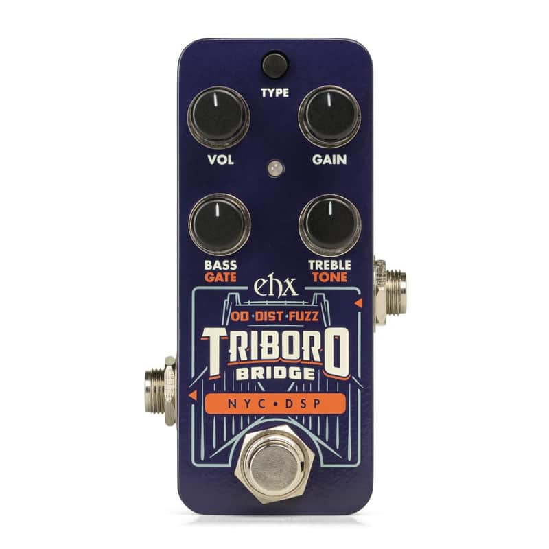 Electro Harmonix Pico Triboro Bridge Overdrive, Fuzz & Distortion Effect Pedal image 1