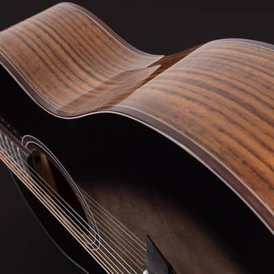 Acoustic Guitar Spruce top; Figured walnut back and sides; Ebony fingerboard; Studio body design image 3