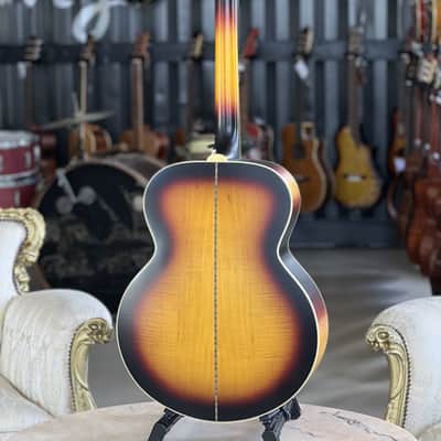 Epiphone Masterbuilt J-200 AGED VINTAGE SUNBURST image 8