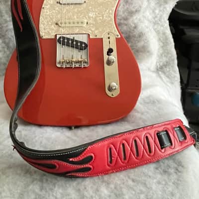 Fender Telecaster Nashville deluxe custom build 2020's - Fiesta Red image 9