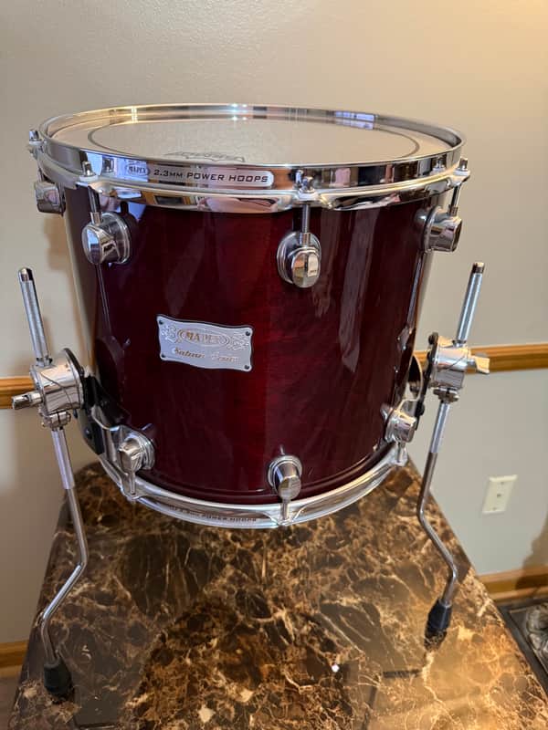 Mapex Saturn III 14x12 floor tom- Transparent Cheery image 1