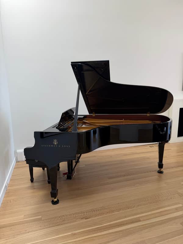 Steinway&Sons Model B Grand Piano Spirio | r 2022 - Ebony Polish image 1