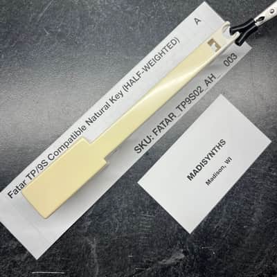 Fatar Replacement HALF Weighted A Key (TP/9S Keybeds) for Kurzweil K2000, Alesis Quadrasynth, Ensoniq SQ2, GEM WX2, Equinox 61, Oberheim OB-3