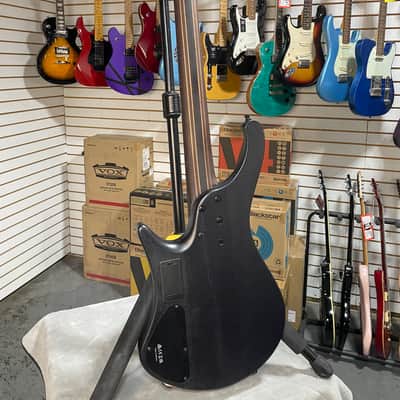 Ibanez EHB Ergonomic Headless Bass Guitar - Cosmic Blue Starburst Flat w/Gig Bag & PLEK*D #107 image 11