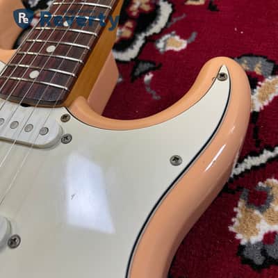Fender Japan ST62M ’62 Reissue Stratocaster Shell Pink 1993–1994 Made in Japan Used image 4