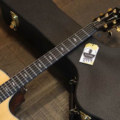 MINTY! 2019 Taylor 814ce LTD Cocobolo & Lutz Spruce Natural Acoustic Electric Cutaway Guitar w/ES2 + OHSC image 6