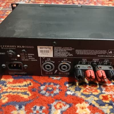 Crown XLS 1000 2-Channel High Density Power Amplifier image 4