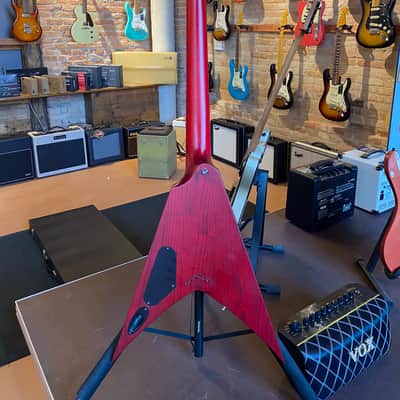 Solar Guitars V2.7 Trans Blood Red Matte image 8
