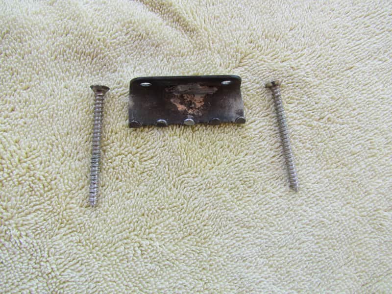 Fender Stratocaster Tremolo Claw W/Screws Vintage Fender Tremolo Claw Shows Considerable Wear image 1