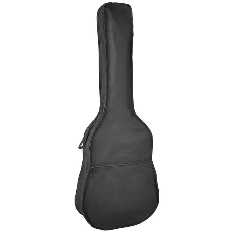 Classical Spanish Guitar Gig Bag 1/2 Size With Large Pocket - Black K-00-12 image 1