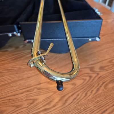 King step-up tenor Trombone 607F Mid-2010 - Brass image 3