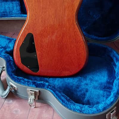 Vintage Epiphone Crestwood Custom 1961 - 1962 Cherry Red With Case image 4
