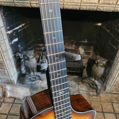 Breedlove Limited Edition Premier Concert CE Brazilian Rosewood 2021 - Amber Edgeburst image 3